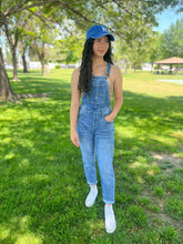 Load image into Gallery viewer, LESLIE DENIM OVERALL
