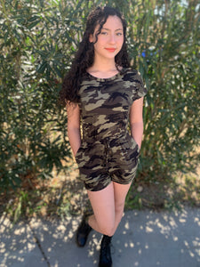 CAMO ROMPER