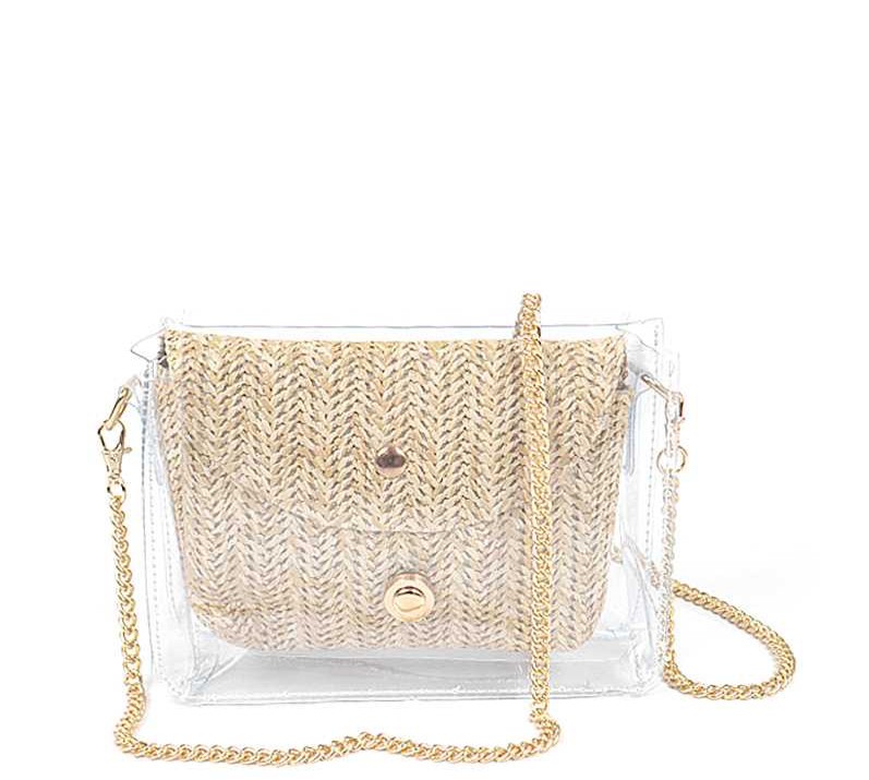 JELLY STRAW BAG