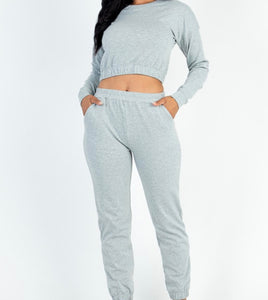 HEATHER JOGGER SET